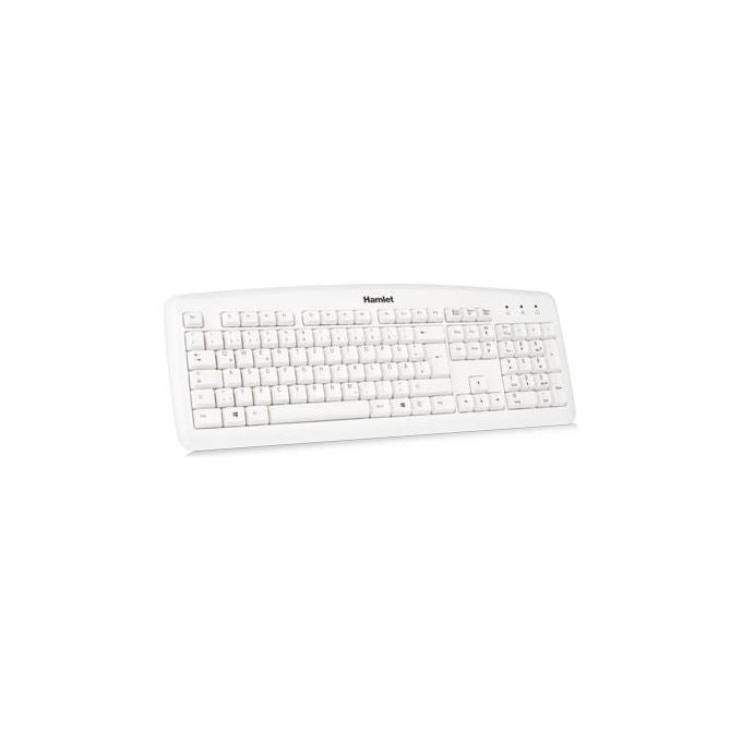 Hamlet Tastiera usb Tedesca - White