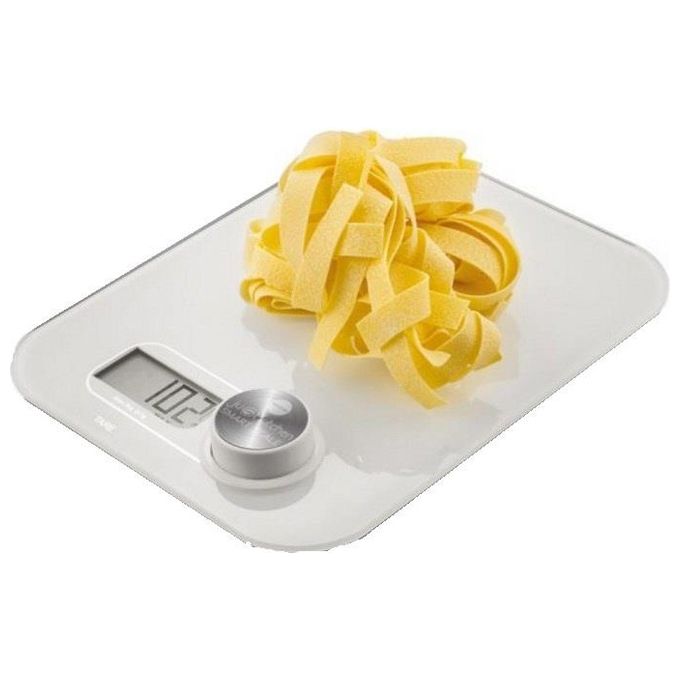 Macom Just KIT_chen 868 Smart Scale Bilancia Elettronica per Alimenti senza Batterie Bianco
