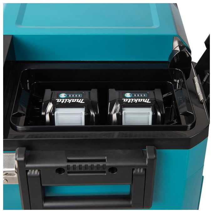 Makita CW004GZ Box Termico Frigorifero Portatile 29 L 47,1 cm Classe A Compressore XGT LXT colore Nero Blu