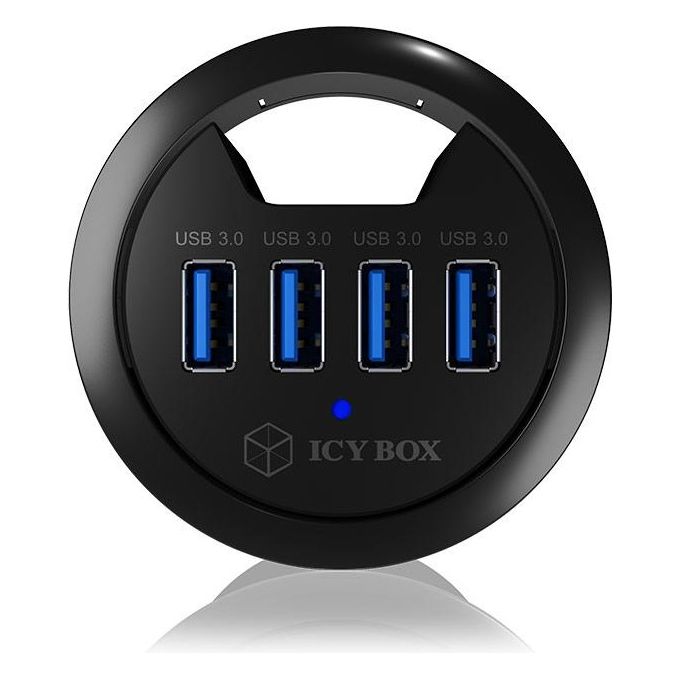 Icy Box hub usb 4 Porte 3.0 Ib-hub1403 rd.