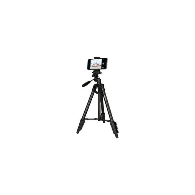 Rollei 22638 Selfie Traveler Treppiede Smartphone Fotocamera Azione 3 Gambe Alluminio 120 cm 2 Kg colore Nero