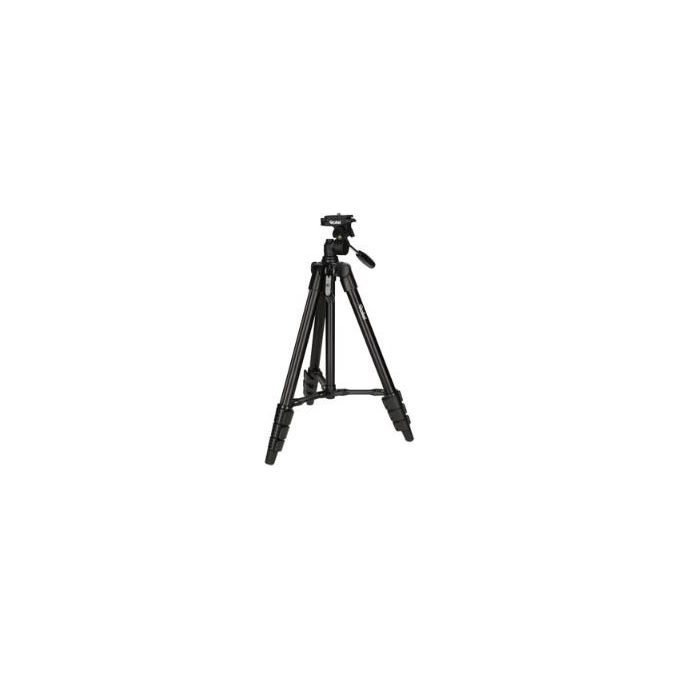 Rollei 22638 Selfie Traveler Treppiede Smartphone Fotocamera Azione 3 Gambe Alluminio 120 cm 2 Kg colore Nero