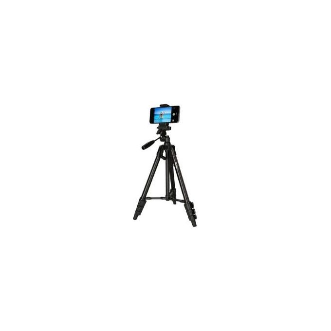 Rollei 22638 Selfie Traveler Treppiede Smartphone Fotocamera Azione 3 Gambe Alluminio 120 cm 2 Kg colore Nero