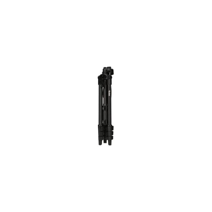 Rollei 22638 Selfie Traveler Treppiede Smartphone Fotocamera Azione 3 Gambe Alluminio 120 cm 2 Kg colore Nero