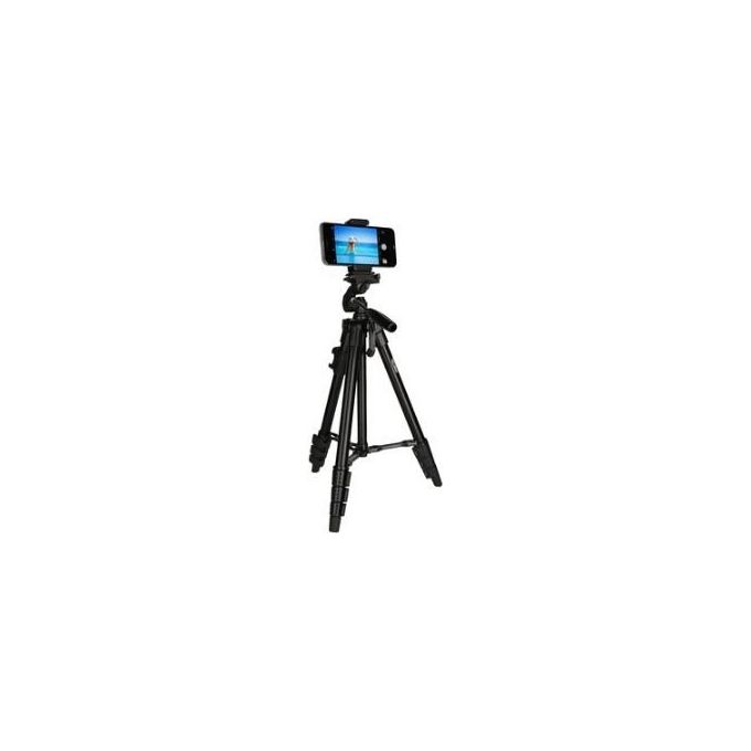Rollei 22638 Selfie Traveler Treppiede Smartphone Fotocamera Azione 3 Gambe Alluminio 120 cm 2 Kg colore Nero
