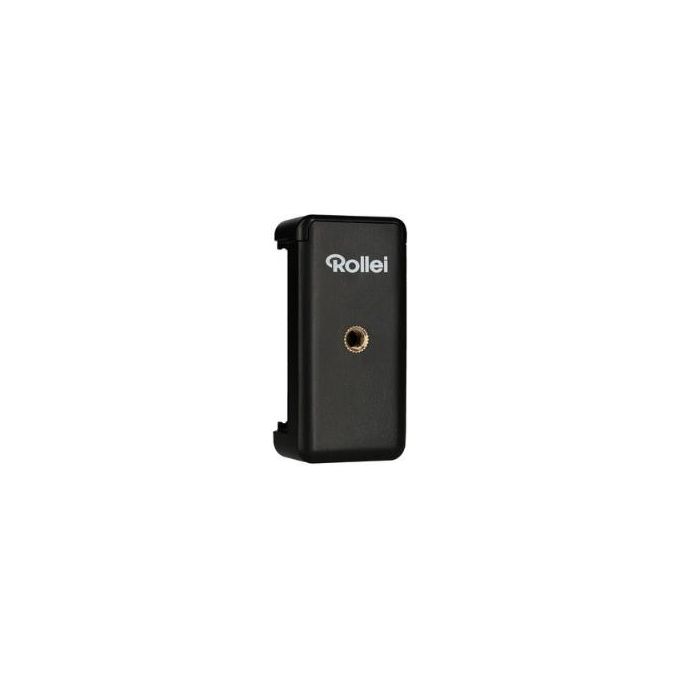 Rollei 22638 Selfie Traveler Treppiede Smartphone Fotocamera Azione 3 Gambe Alluminio 120 cm 2 Kg colore Nero