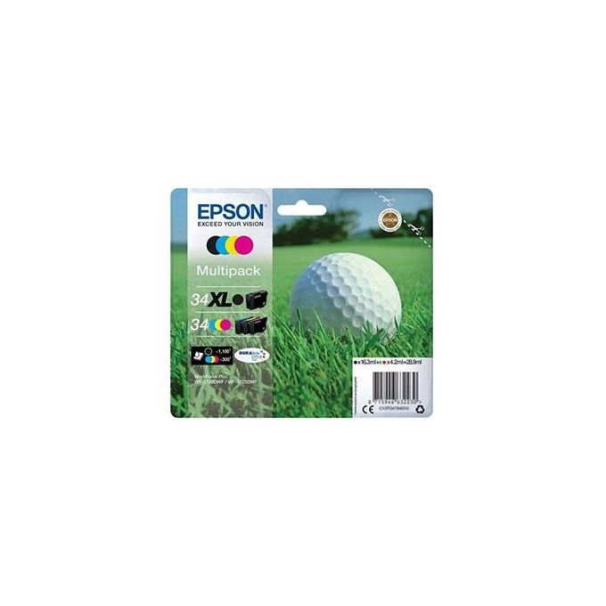 Epson T3479 Color Pack Nero-Ciano-Magenta-Giallo Cartuccia d'Inchiostro