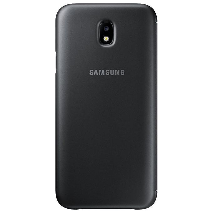 Samsung EF-WJ730CBEGWW Wallet Custodia per Galaxy J7 2017 Nero