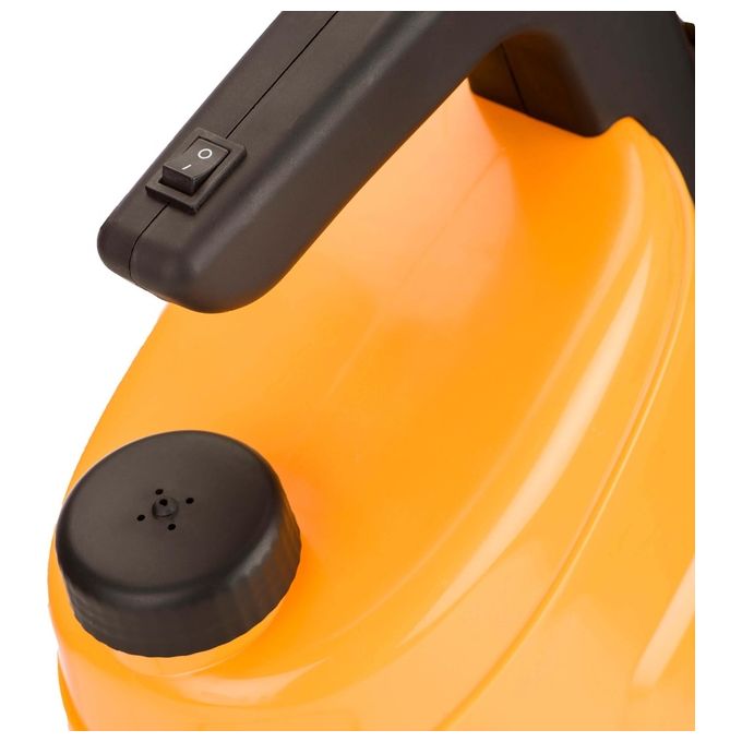 Volpi 19SME V-Black Smart Pompa Irroratrice Elettrica a Batteria 5 L 3,7 Vdc 2,6 Ah autonomia 2,5 h colore Nero Arancione