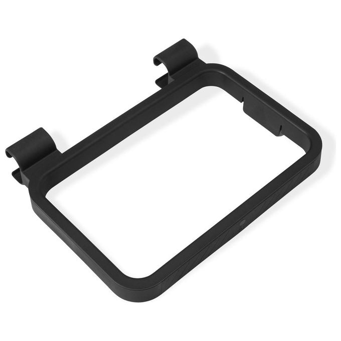 Weber 3400106 Works Kit Organizer Agganciabile per Barbecue con Porta Tovaglioli Porta Sacchetto e 4 Ganci per Utensili colore Nero