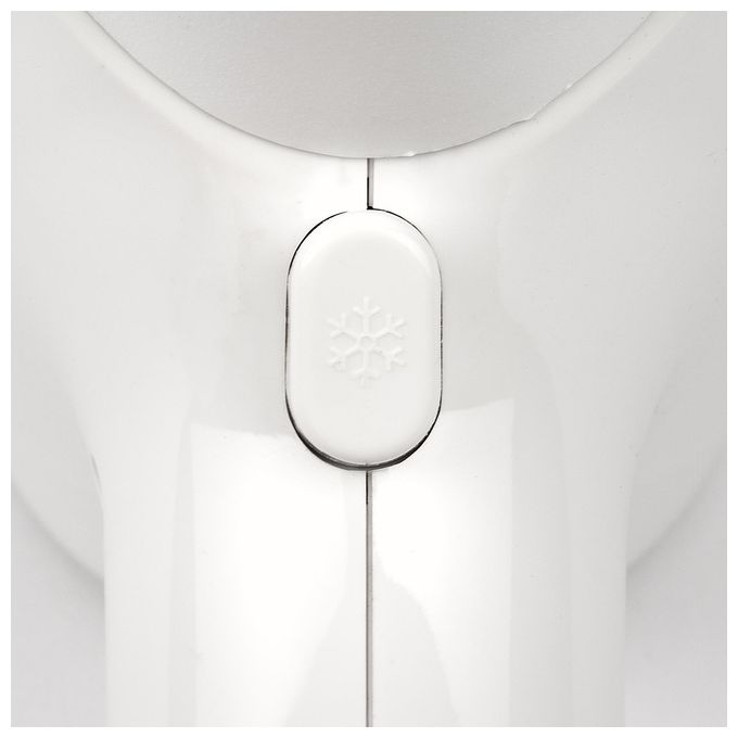 Girmi PH03 Asciugacapelli da parete 1800 W 2 velocita' 2 temperature Getto aria fredda colore Bianco