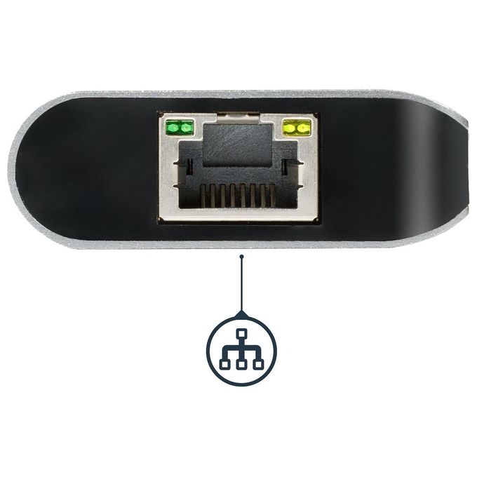 StarTech Adattatore Multiporta Usb-C Lettore Schede SD Power Delivery 4K Hdmi GbE 2x Usb 3.0