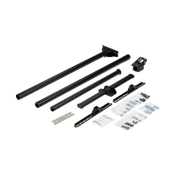 Startech Supporto da Soffitto per Televisione a Schermo Piatto Multidirezionale Palo da 2,5mt a 2,9mt