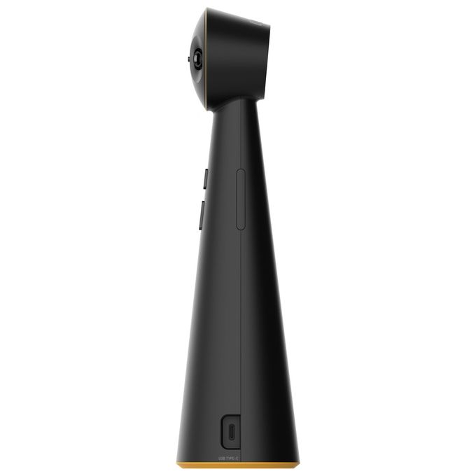 Ipevo 5-910-2-08-00 TOTEM 180 Telecamera per conferenze 4K 180° con AI Auto Framing e microfoni omnidirezionali colore Nero e Blu