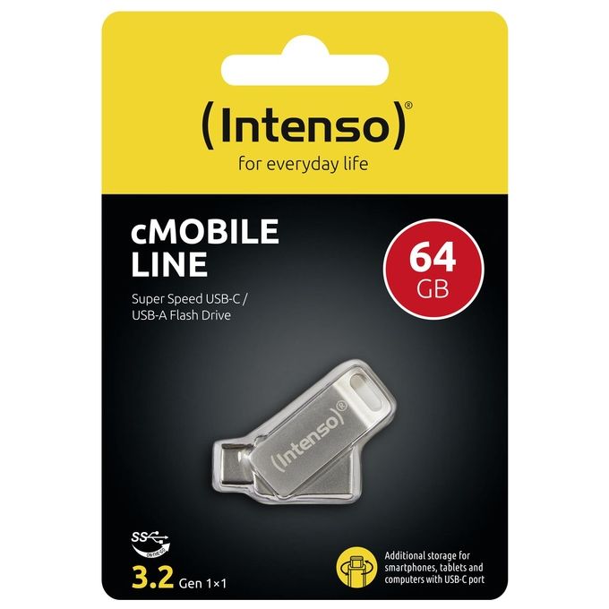 Intenso Mobile Line Chiavetta Usb 64Gb Usb 3.0