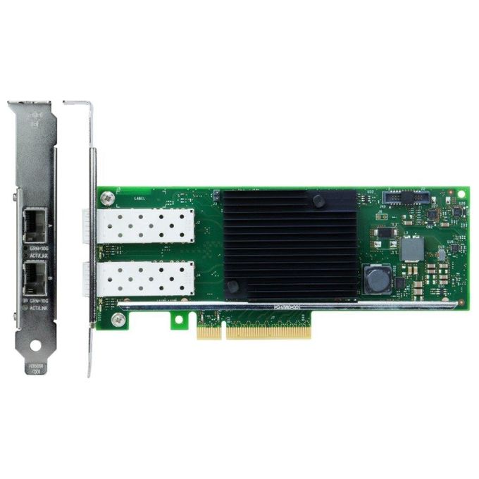 Lenovo ThinkSystem X710-DA2 Adattatore di Rete PCIe 3.0 x8 Profilo Basso 10 Gigabit SFP+ x 2