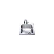 Smeg VS34-P3 Alba Lavello Acciaio Inox Spazzolato  da Incasso 1 Vasca saldata Inox 42x21cm VS34-P3