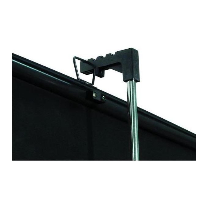 Sopar SOP1224NJ NEW Junior Schermo Proiettore Pavimento Telaio Pieghevole 2,4x2,4 m 1:1 Rotazione 360° Tensionato Manuale colore Nero
