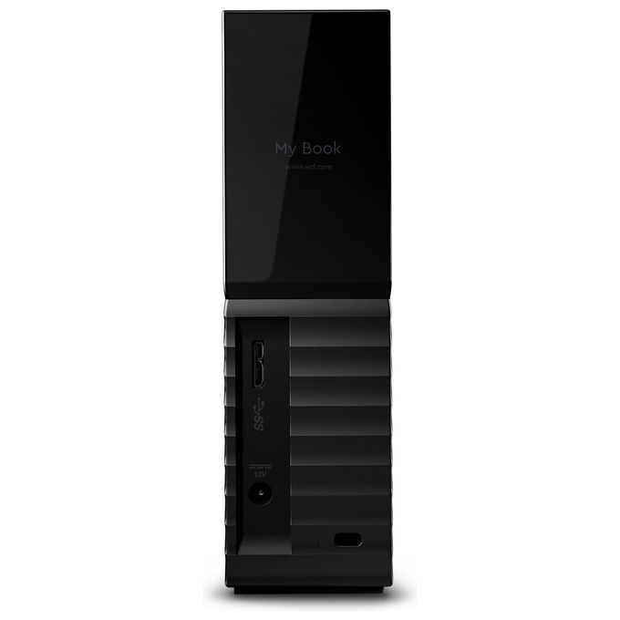 WD My Book 6TB Hard Disk per Desktop USB 3.0 Protezione Password e Back-Up Automatico Nero