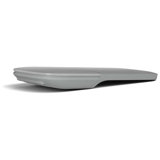 Microsoft Surface Arc Mouse Mouse ottico 2 pulsanti wireless Bluetooth 4.0 grigio chiaro