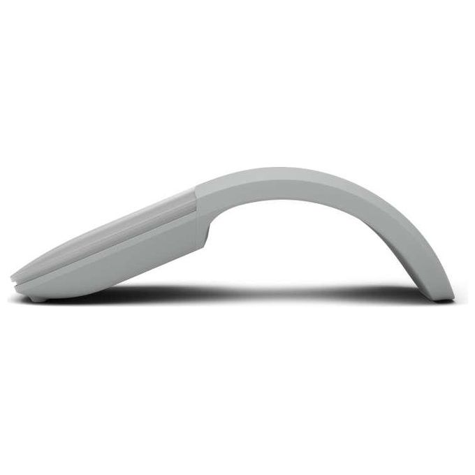 Microsoft Surface Arc Mouse Mouse ottico 2 pulsanti wireless Bluetooth 4.0 grigio chiaro