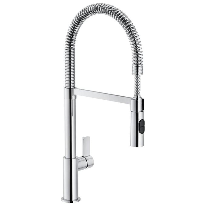 Franke Fox Semi-pro Doccia Miscelatore Mono Splitcomando con doccetta orientabile doppio getto Cromo 115.0486.993