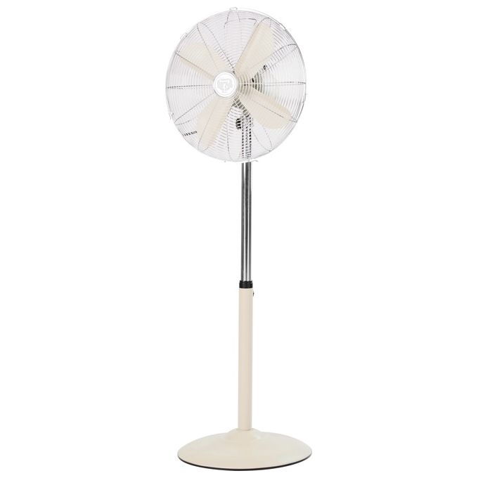 Bimar VP307BE Ventilatore Piantana in Metallo Beige da 40cm Potenza di 50W per Comfort in Ambienti Domestici