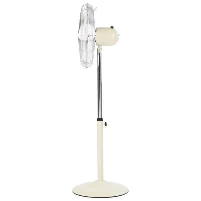 Bimar VP307BE Ventilatore Piantana in Metallo Beige da 40cm Potenza di 50W per Comfort in Ambienti Domestici