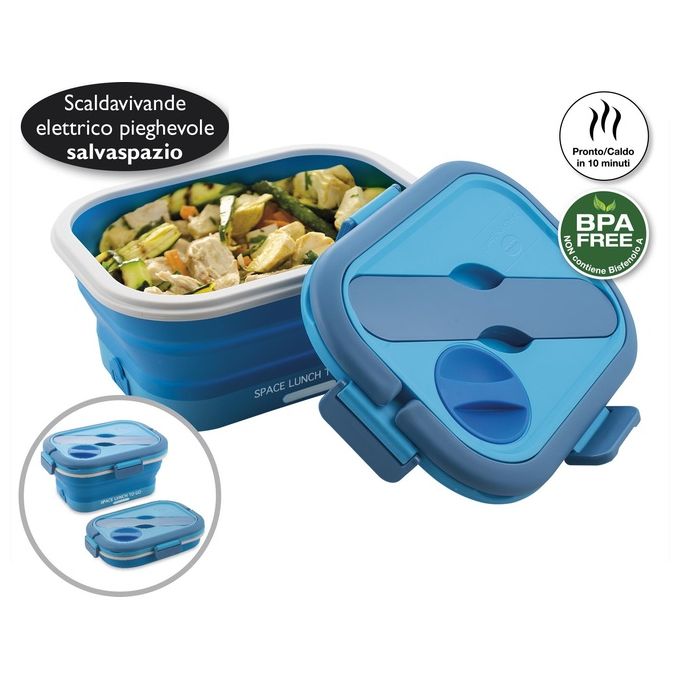 Macom 864 Lunch to Go Portavivande Elettrico Blu