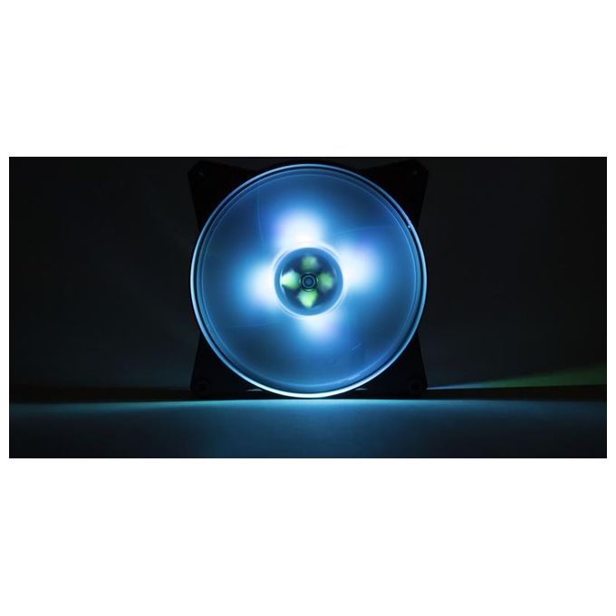 Cooler Master MFY-F4DC-083PC-R1 MasterFan Pro 140 Ventola per Case 3 Pack 140mm RGB 500 800 rpm 53 CFM 20 dB colore Nero