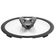 Lagostina Coperchio Vetro 20cm Ingenio Manicatura Salvaspazio Bordo in Silicone