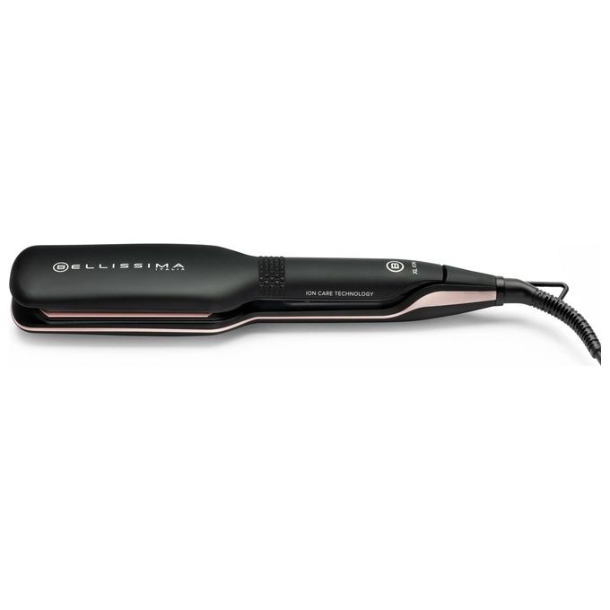 BELLISSIMA 11878 XL Ion Piastra per capelli piastre large 110x45 mm 5 temperature 150-230°C 67W cavo 1.8 m colore Nero Rosa