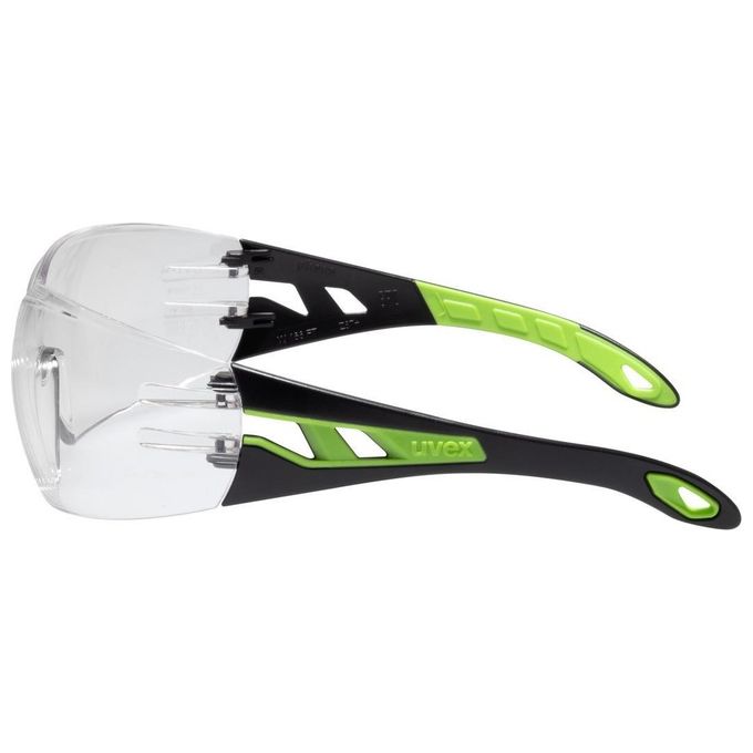 Uvex Occhiali con Astine Pheos Nero-Verde