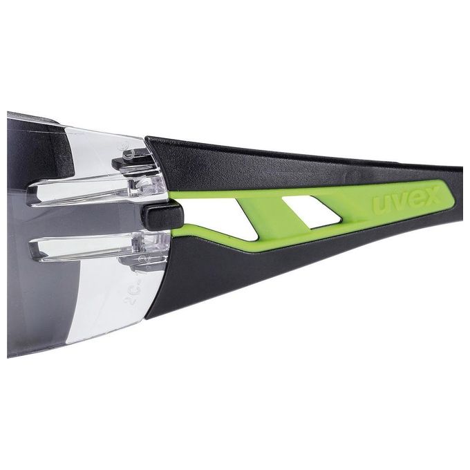 Uvex Occhiali con Astine Pheos Nero-Verde