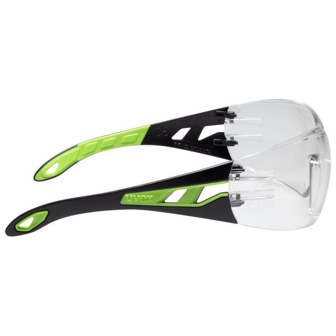 Uvex Occhiali con Astine Pheos Nero-Verde