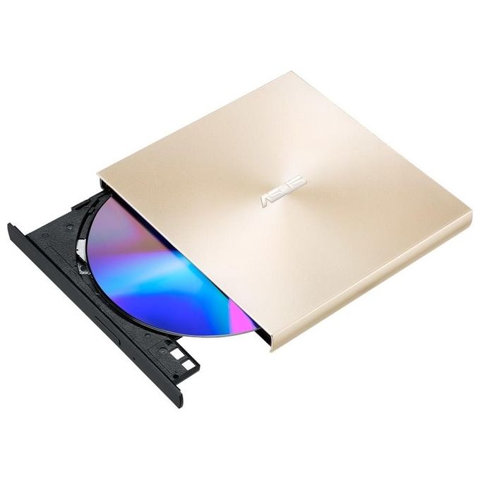 ASUS U9M SDRW-08U9M-U Zendrive Masterizzatore Esterno Type C con supporto M-Disc Mac OS e Windows support Oro