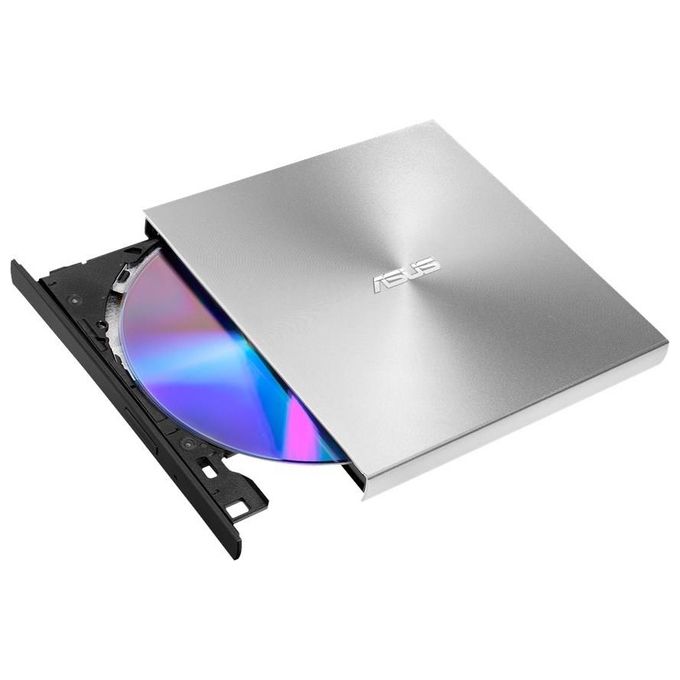 Asus 90DD02A2-M29000 ZenDrive U9M Masterizzatore DVD Esterno USB Type-C Type-A M-DISC colore Argento