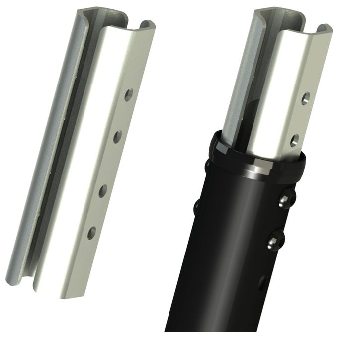 Multibrackets MB4191 M Pro Series Giuntatore Interno per Pali in Acciaio colore Nero