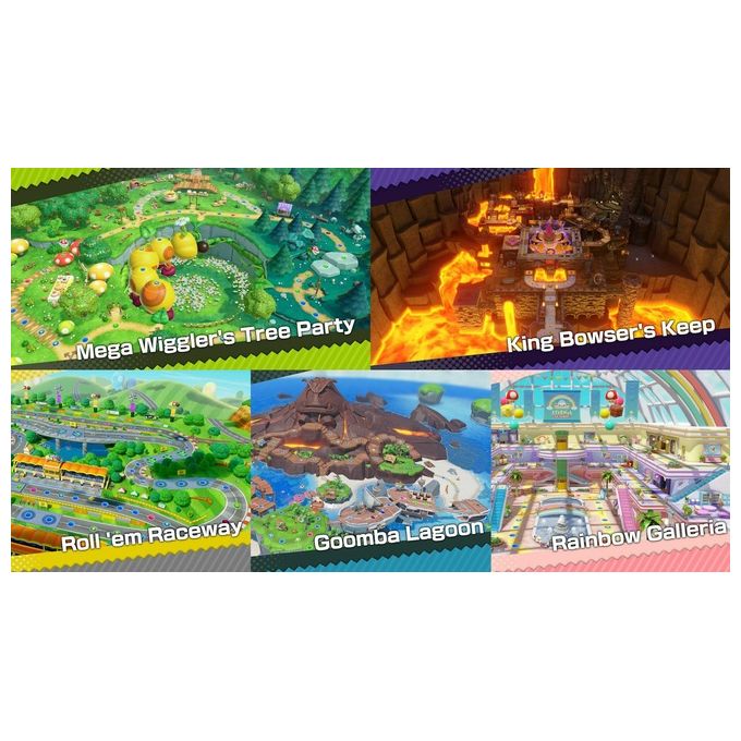 Nintendo NIN10013822 Super Mario Party Jamboree Gioco per Nintendo Switch con 5 Nuovi Tabelloni e Oltre 110 Minigiochi + 7 Giorni di NSO colore Standard
