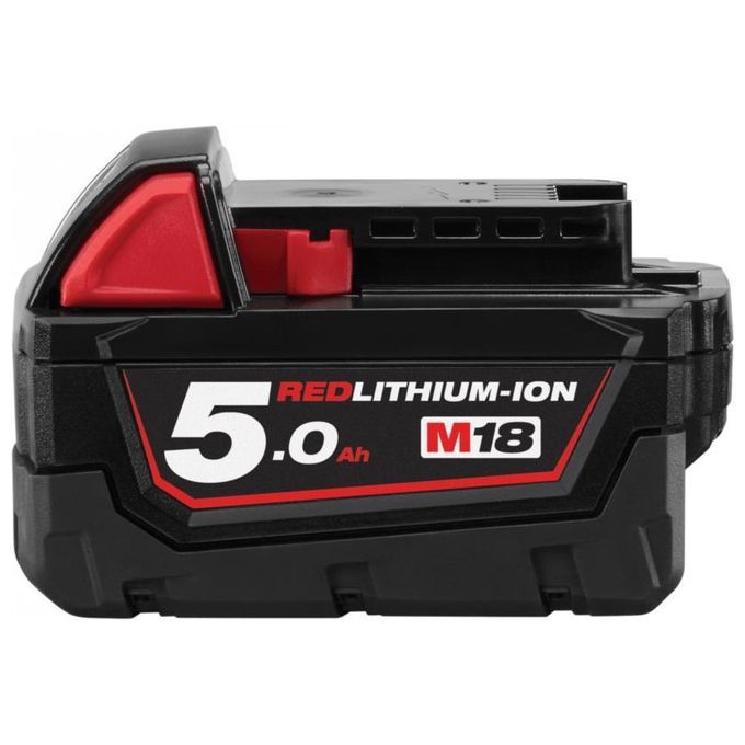 Milwaukee M18B5 18V - 5.0 Ah Li-Ion Batteria Di Ricambio
