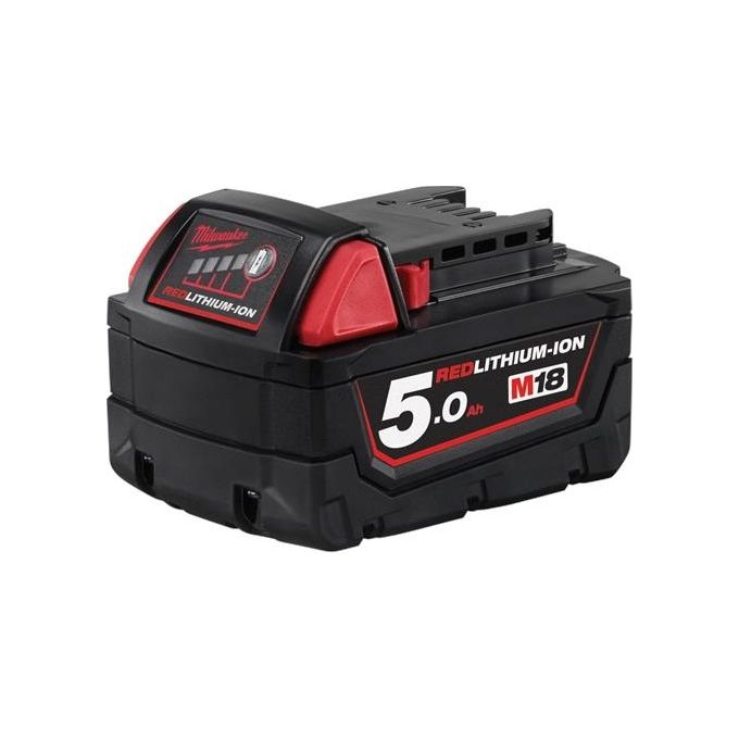 Milwaukee M18B5 18V - 5.0 Ah Li-Ion Batteria Di Ricambio
