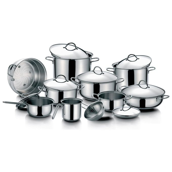 Barazzoni 266102028 Bonita Casseruola in Acciaio Inox 28 cm con Fondo Tripla Strato adatto a tutte le Fonti di Calore incluso Induzione Lavabile in Lavastoviglie colore Antracite