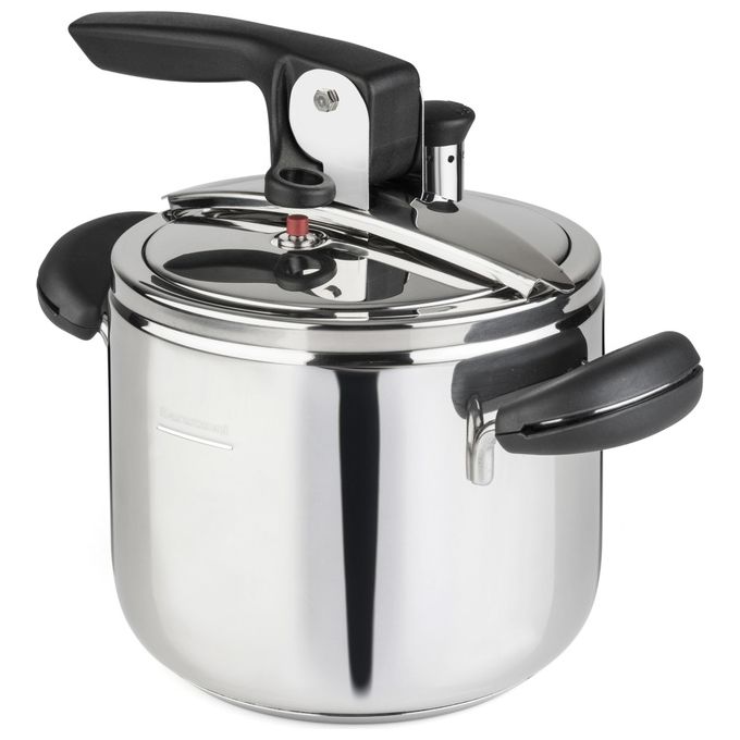 Barazzoni 52604500358010 Amelia+ Pentola a Pressione 3.5 lt 18 cm Acciaio Inox 18-10 Induzione PFAS Free Made in Italy