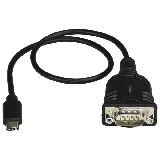 StarTech Cavo Usb Seriale DB-9 M a Usb-C M 40cm Viti a Serraggio Manuale