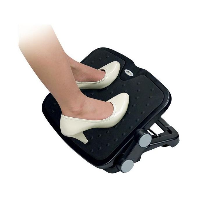 Startech Poggiapiedi Ergonomico Regolabile da Scrivania 18x14 Pollici
