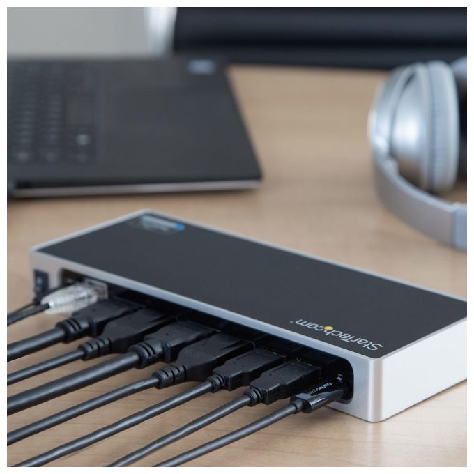 Startech Docking Station Usb-C per Portatili con 2 Porte Dp o Hdmi