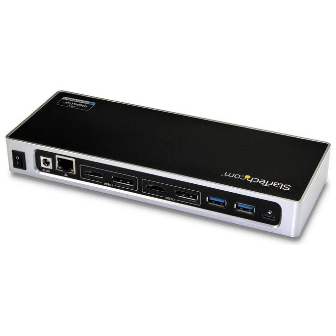 Startech Docking Station Usb-C per Portatili con 2 Porte Dp o Hdmi