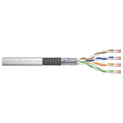 Digitus DK-1531-P-305-1 Cavo di Rete Cat5e SF-UTP Matassa 305 m Conduttore Rame PVC 1000 Mbit-s 100 MHz colore Grigio