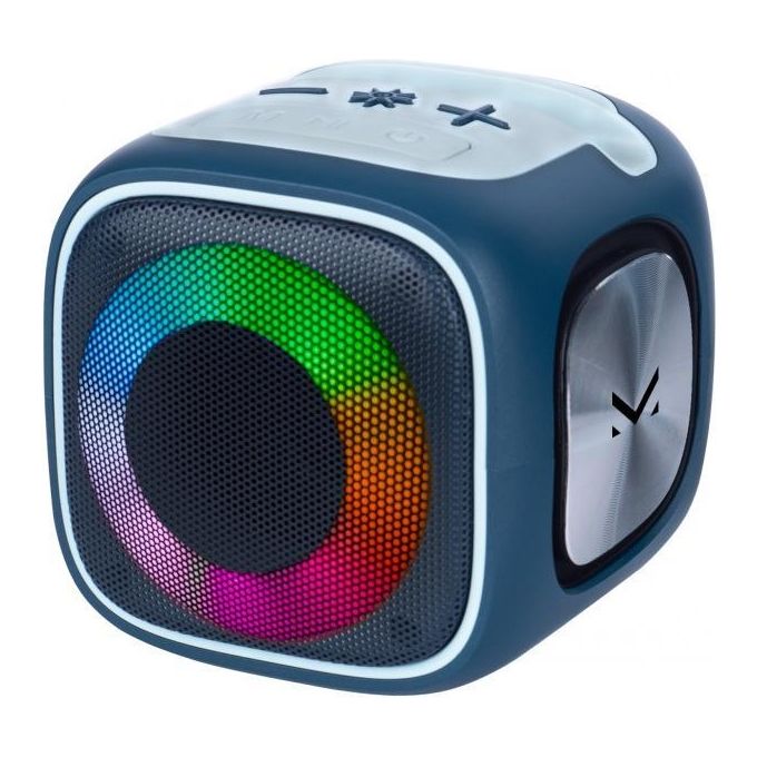 New Majestic Party Speaker Fire 3 Speaker 7W Bluetooth Luci Led Microfono a Filo