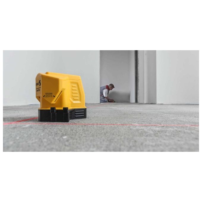 Stabila 18574 FLS 90 Laser per Pavimenti Autolivellante Linee Incrociate 15 m colore Multicolore